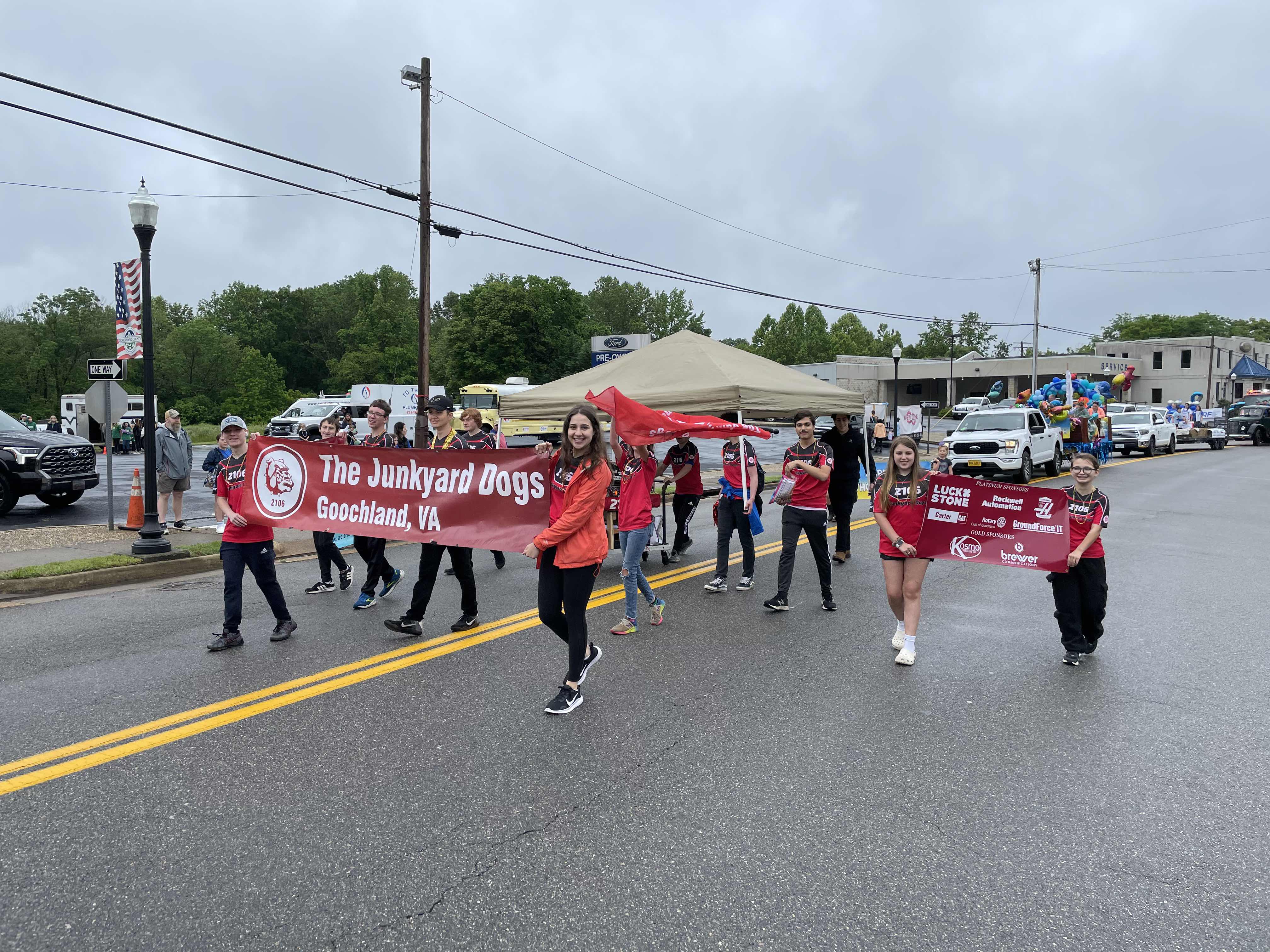 Parade participation